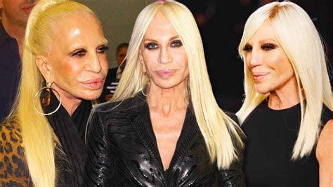 donatella versace venezia|donatella versace face what happened.